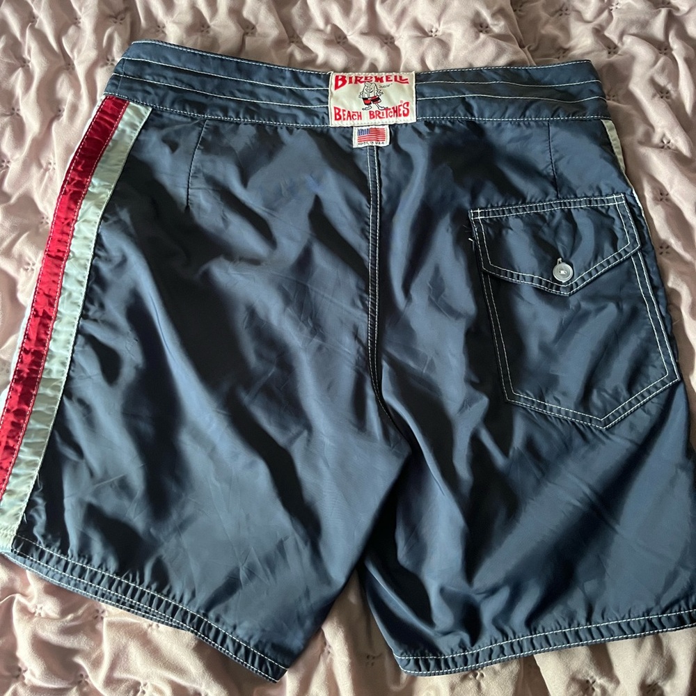 Navy blue Birdwell Beach Britches patriot 300 board shorts